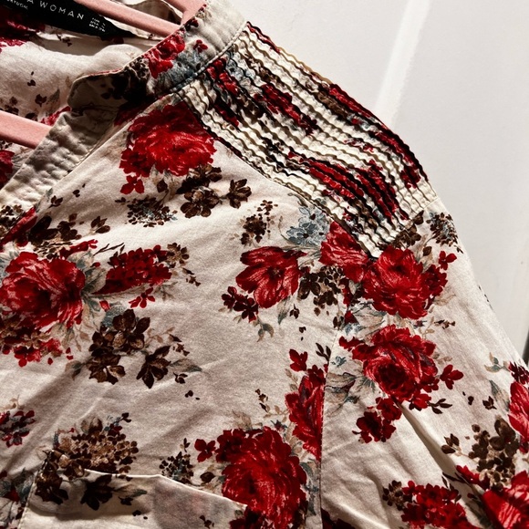 Zara EUC button down shirt size S - Picture 4 of 7